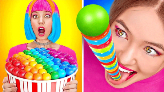 اسکرین شات 6 برنامه ‏چالش غذایی خنده دار 4