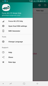 اسکرین شات 1 برنامه Force 4G LTE Mode Only