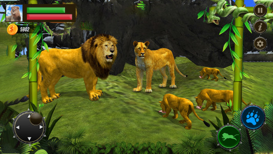 اسکرین شات 8 برنامه Jungle Kings Kingdom Lion
