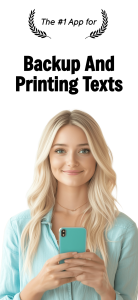 اسکرین شات 1 برنامه SMS Backup, Print & Restore