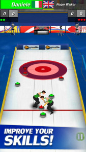 اسکرین شات 2 بازی Curling 3D