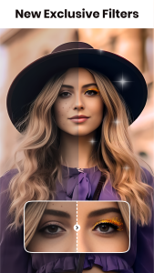 اسکرین شات 3 برنامه Face Makeup Cam - Photo Editor