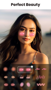 اسکرین شات 6 برنامه Face Makeup Cam - Photo Editor