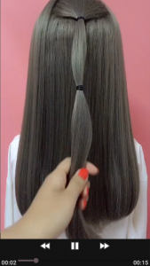 اسکرین شات 4 برنامه Girls Hairstyles Step By Step