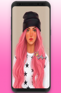 اسکرین شات 6 برنامه Girly Wallpaper