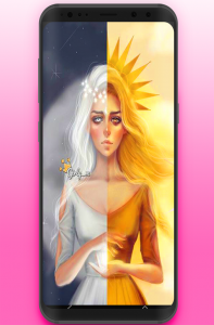 اسکرین شات 7 برنامه Girly Wallpaper