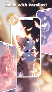 اسکرین شات 5 برنامه Girly Wallpapers