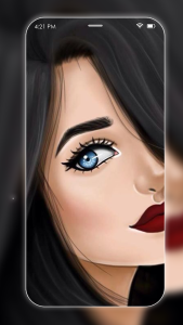 اسکرین شات 3 برنامه Girly M Wallpaper