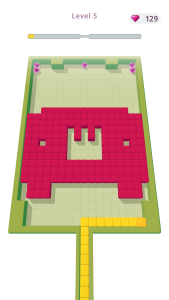 اسکرین شات 2 بازی Color Fill 3D