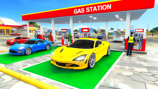 اسکرین شات 1 برنامه Gas Station Car Mechanic 2026