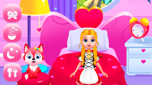 اسکرین شات 4 بازی Little Red Girl and Wolfy