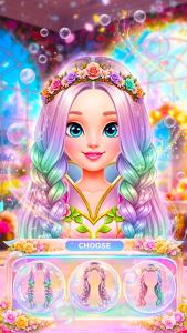 اسکرین شات 8 بازی Princess Hair Salon & Dress Up