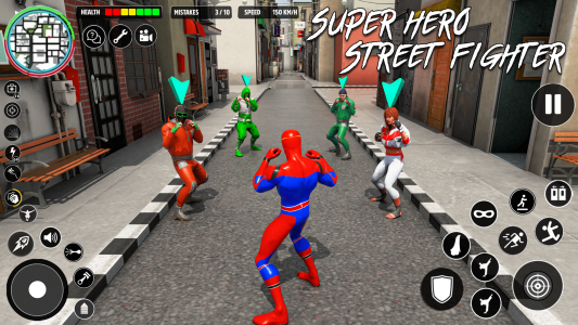 اسکرین شات 4 بازی Spider Hero Man: Stickman Game