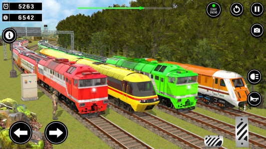اسکرین شات 1 برنامه Train Simulator: Train Games