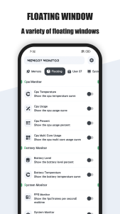 اسکرین شات 8 برنامه RAM Memory Monitor
