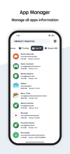 اسکرین شات 7 برنامه RAM Memory Monitor