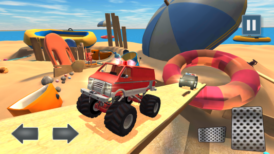 اسکرین شات 1 بازی Mini Toy Car Racing Rush Game