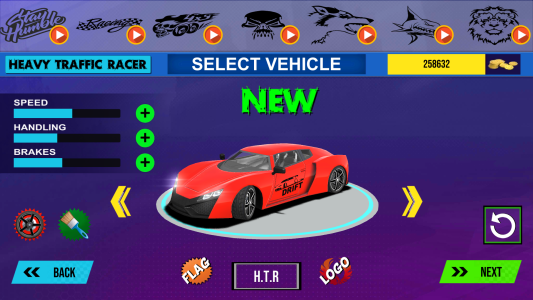 اسکرین شات 3 بازی Heavy Traffic Rider Car Games