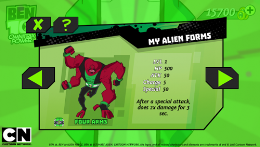 اسکرین شات 4 بازی Ben 10: Omnitrix Power