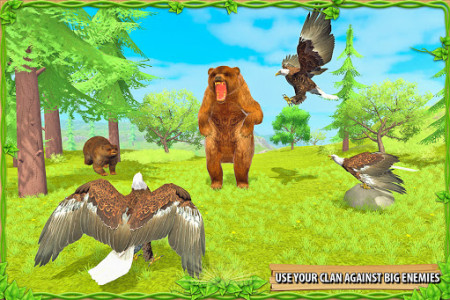 اسکرین شات 8 برنامه Furious Eagle Family Simulator