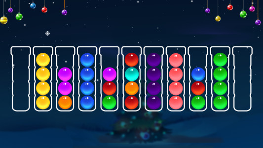 اسکرین شات 5 بازی Bubble Sort Color Puzzle