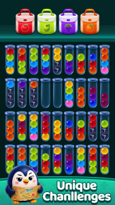 اسکرین شات 5 بازی Bubble Sort Color Puzzle