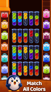 اسکرین شات 3 بازی Bubble Sort Color Puzzle