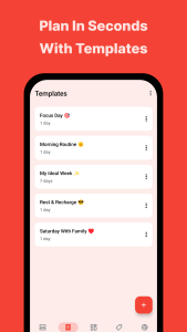 اسکرین شات 2 برنامه TimeTune - Schedule Planner