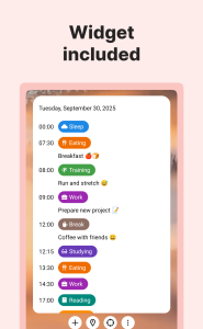 اسکرین شات 7 برنامه TimeTune - Schedule Planner
