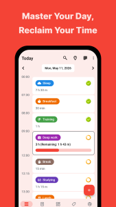 اسکرین شات 1 برنامه TimeTune - Schedule Planner