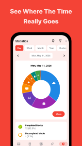اسکرین شات 3 برنامه TimeTune - Schedule Planner