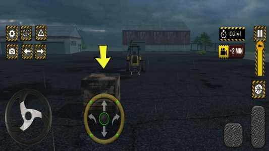 اسکرین شات 2 بازی بازی ماشین راننده لودر بالابر