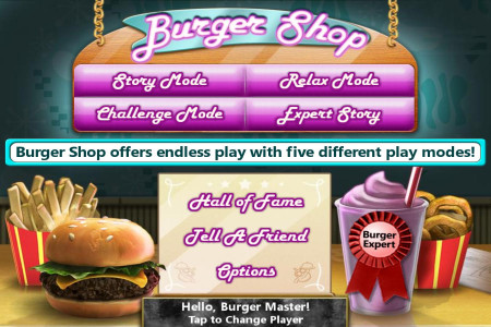 اسکرین شات 2 بازی Burger Shop Deluxe