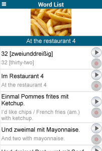 اسکرین شات 4 برنامه Learn 50 languages