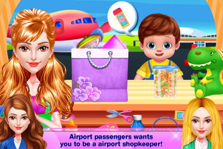 اسکرین شات 7 بازی Flight Attendants Airport Game