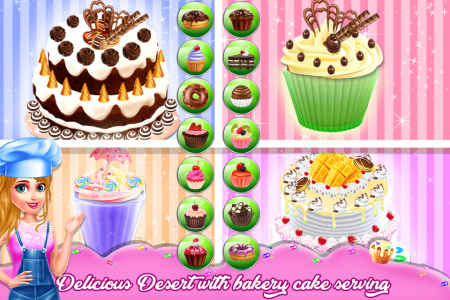 اسکرین شات 4 بازی Doll Bake Tasty Cakes Bakery