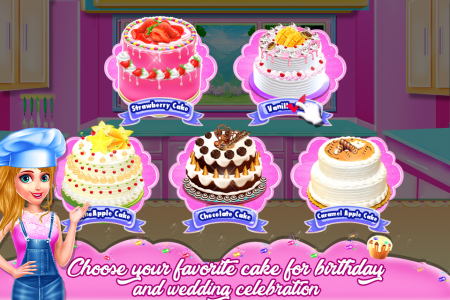 اسکرین شات 5 بازی Doll Bake Tasty Cakes Bakery