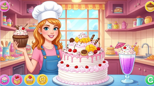 اسکرین شات 7 بازی Doll Bake Tasty Cakes Bakery