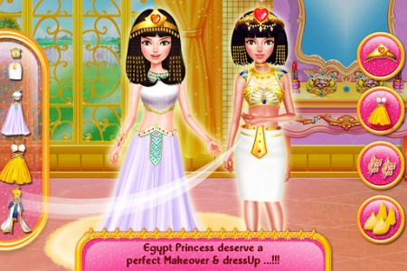 egyptian princess dress up games Egypt Princess Salon