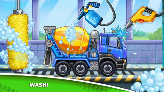 اسکرین شات 2 بازی Kids truck games Build a house