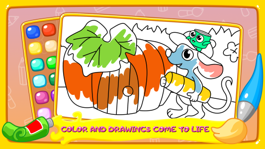 اسکرین شات 2 بازی Coloring book! Game for kids 2