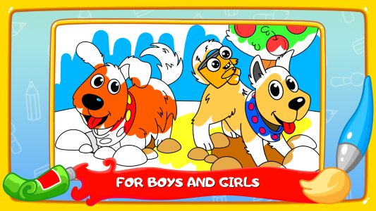 اسکرین شات 7 بازی Coloring book! Game for kids 2