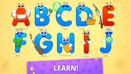 اسکرین شات 3 بازی ABC kids! Alphabet, letters