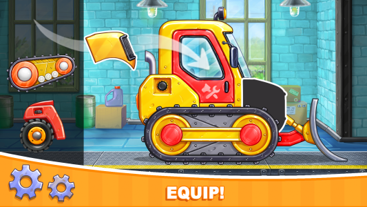 اسکرین شات 1 بازی Car games Bulldozer for kids 5