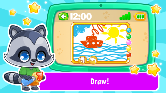 اسکرین شات 4 بازی Babyphone & tablet: baby games