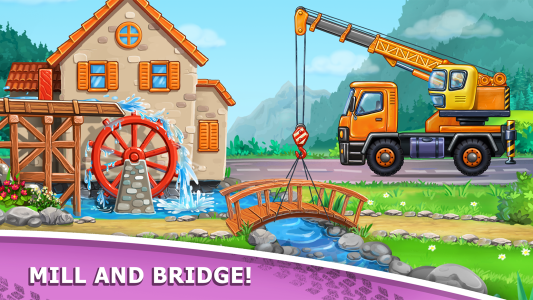 اسکرین شات 6 بازی Truck games - build a house