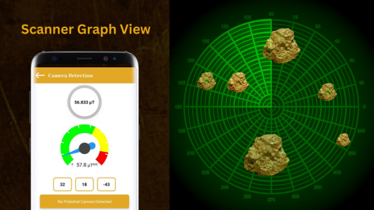 اسکرین شات 3 برنامه Gold - Metal Detector & Finder