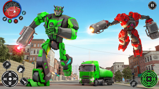 اسکرین شات 6 برنامه Dolphin Robot Transform Wars