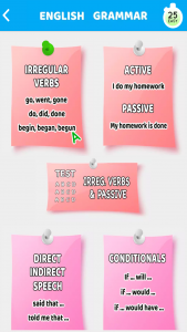 اسکرین شات 6 بازی Learn English Grammar