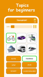 اسکرین شات 4 برنامه Learn German for beginners